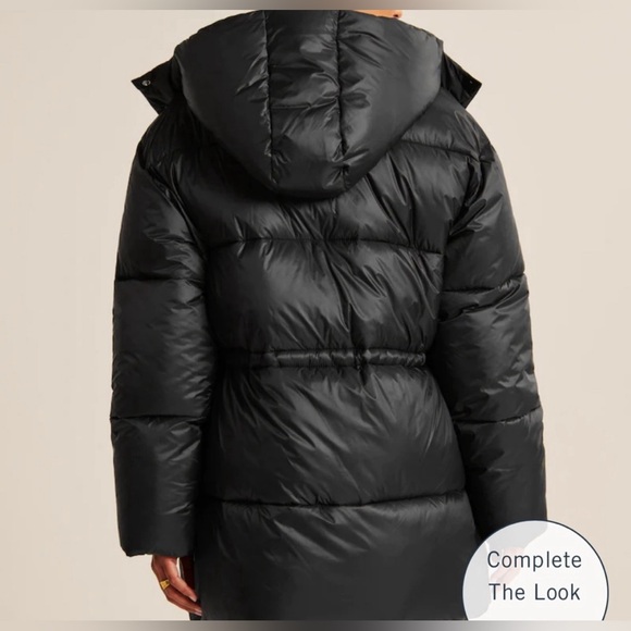 Abercrombie Air Cloud Mid Puffer- used once - Picture 4 of 7
